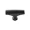 Hickory Hardware Greenwich Collection Knob 1-3/4 Inch x 1/2 Inch Matte Black Finish P3372-MB - alternate 1